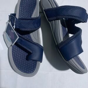 Marshalls Navy and Gray Footwear